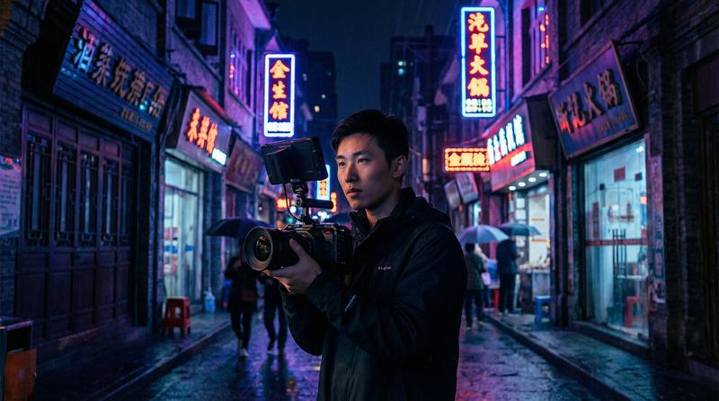 午夜大片 - 城市夜景短视频教程